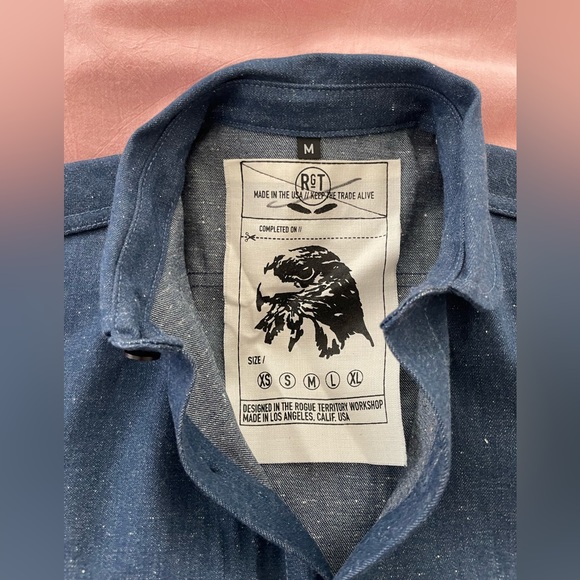 Rgt rogue territory work shirt M - Picture 3 of 4